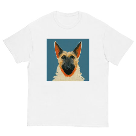 Georgia O'Keeffe Style German Shepherd T-Shirt