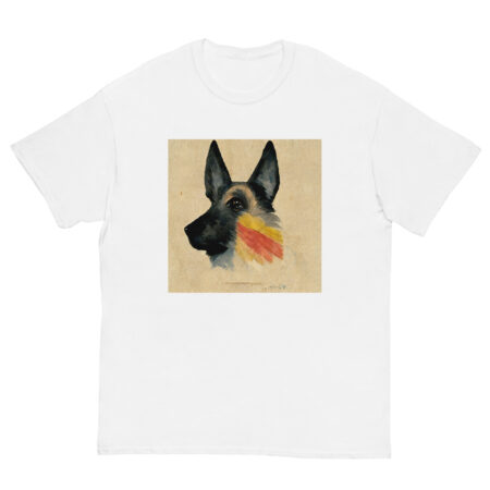 Georgia O'Keeffe Style German Shepherd T-Shirt