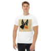 Georgia O'Keeffe Style German Shepherd T-Shirt - Image 5