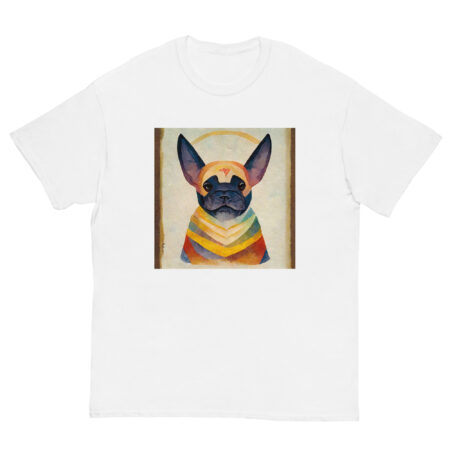 Georgia O'Keeffe Style French Bulldog T-Shirt