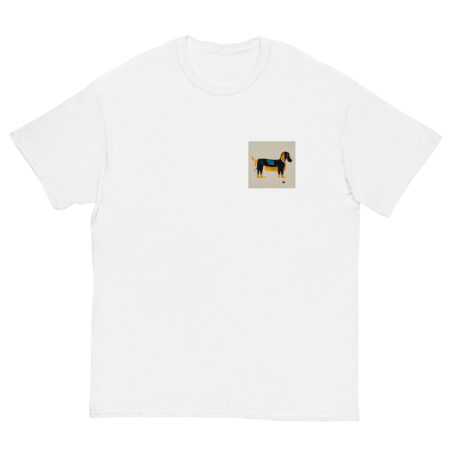 Jean-Michel Basquiat Style Basset Hound T-Shirt