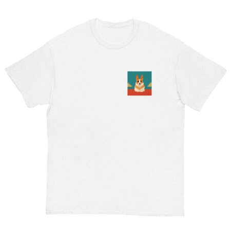 David Hockney Style Corgi T-Shirt