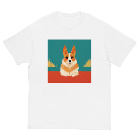 David Hockney Style Corgi T-Shirt