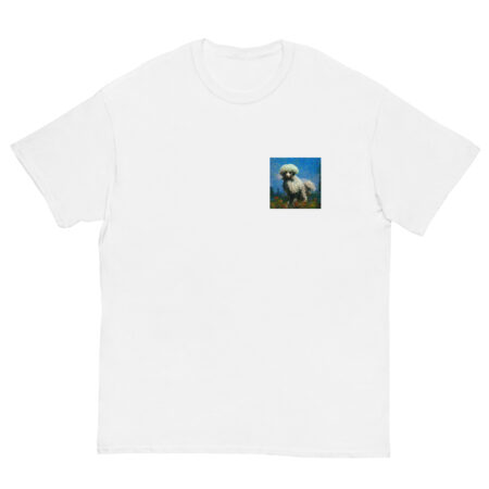 Claude Monet Style Poodle T-Shirt