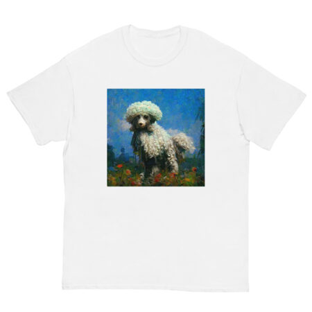 Claude Monet Style Poodle T-Shirt