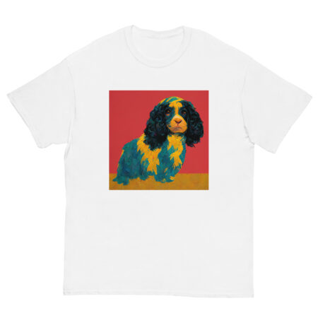 David Hockney Style Cocker Spaniel T-Shirt