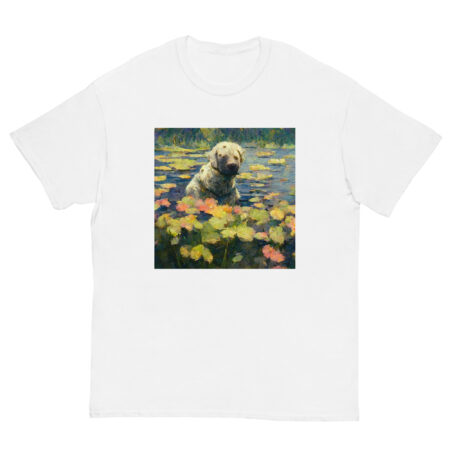 Claude Monet Style Labrador T-Shirt