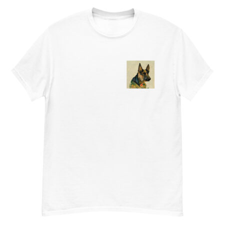 Paul Cezanne Style German Shepherd T-Shirt