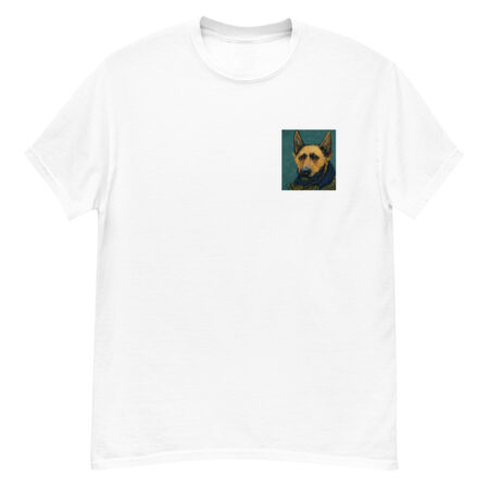 Vincent Van Gogh Style German Shepherd T-Shirt