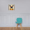 Georgia O'Keeffe Style French Bulldog Poster - Image 2