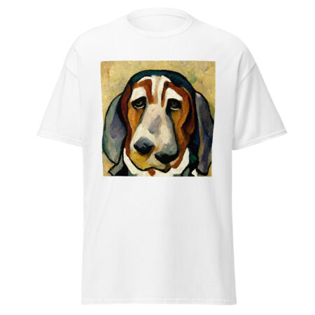 Paul Cezanne Style Basset Hound T-Shirt