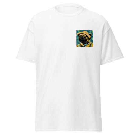 Vincent Van Gogh Style Pug T-Shirt